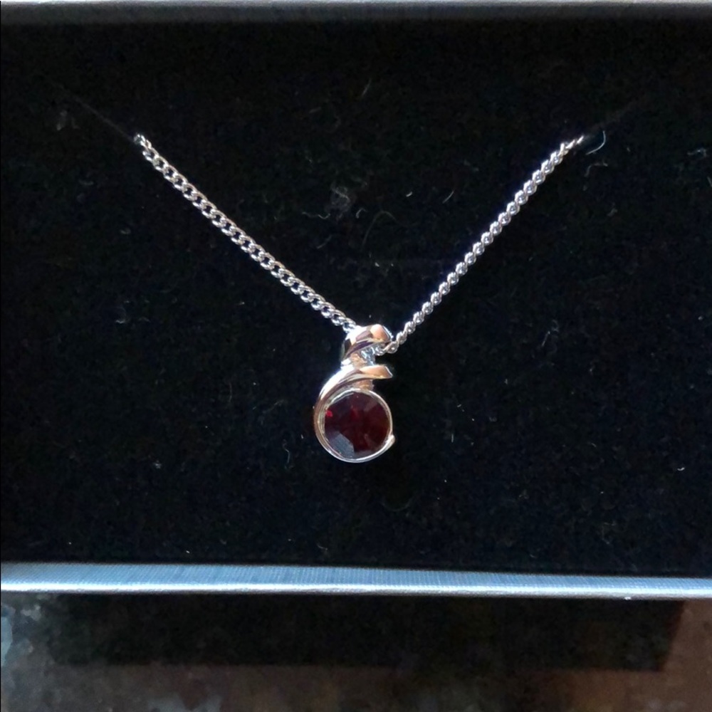 Annaleece January Birthstone Swarovski Necklace